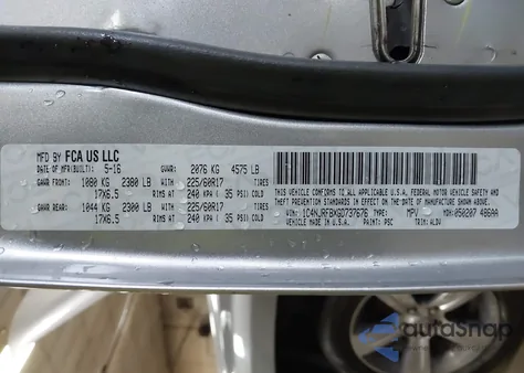 2016 Jeep Patriot High Altitude Edition z USA, uszkodzony, nr VIN 1C4NJRFBXGD737676